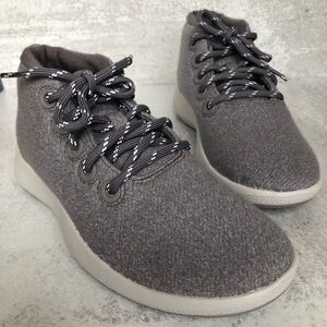 Allbirds Womans Wool Runner-Up Mizzle Grey Size 8 New